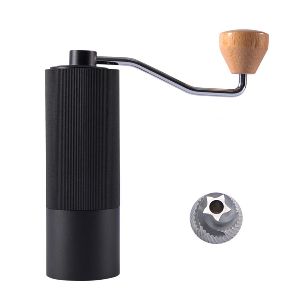 Hand Coffee Grinder Stainless Steel Burr Manual Coffee Bean Mill Travel Office Use For Coffee Enthusiasts Home Baristas