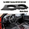 For BMW 1 Series E87 E81 E82 E88 Center Cup Holder Matte Black Right Hand Car Cup Holder Car Windshield Lateral Cup