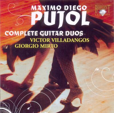 CD PUJOL - Pujol: Komplette Gitarrenduos 9088 Brilliant Class 2008 Europa Klassisch Gebraucht