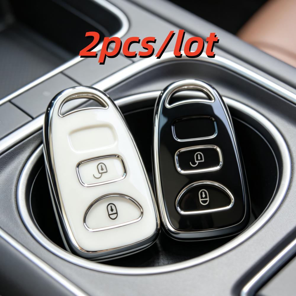 S/Lot Car Key Case Covers For Hyundai Tucson 2005 Santa Fe 2008 I10 Ix25 Grand Stareks