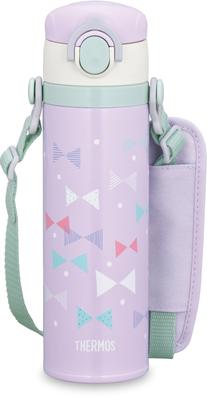 Water Vacuum Insulated Kids Mobile Pastel Removable Includes Shoulder Gentle On the For Going To Kindergarten or PPL Bottle, Mug, 500ml,