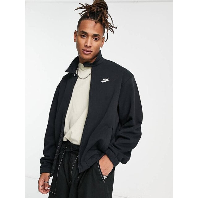 

Черная куртка харрингтон Nike Club