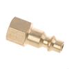 Brass 1/4" NPT Quick Connector Air Hose Fittings Air Compressor Coupler