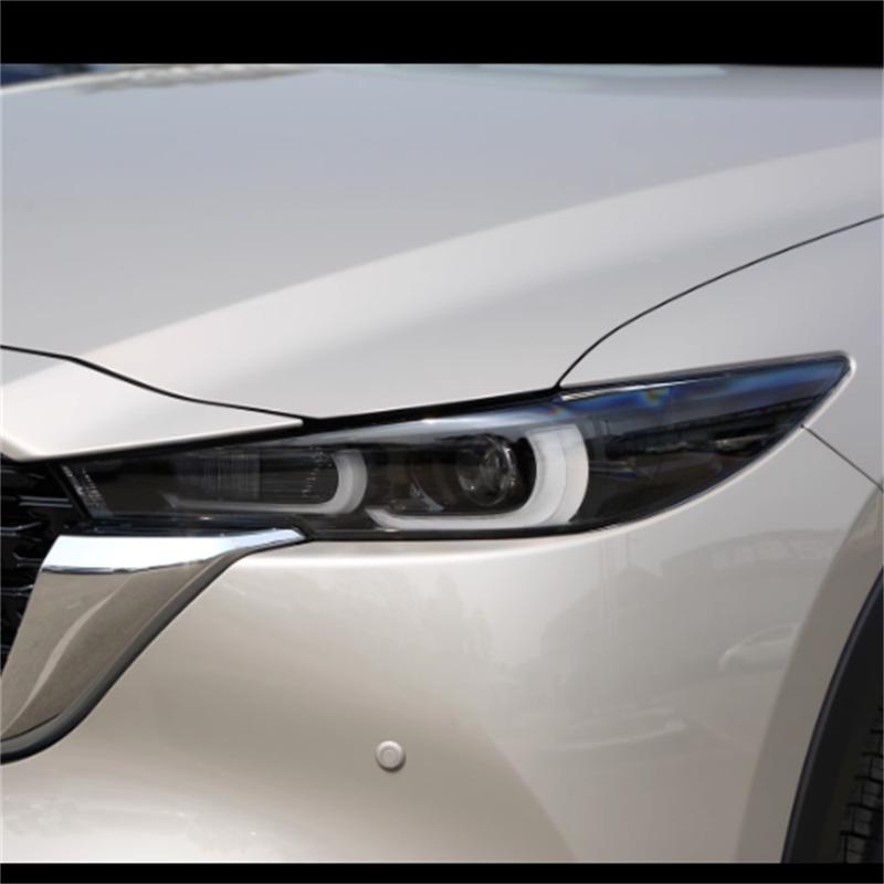 Car Headlamp Lens For Mazda CX-5 CX5 2022 2023 front Car Headlight Cover Lens Shell Lampcover Lampshade Headlamp housing 1pcs Left