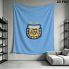Argentina national football Wall Tapestry Aesthetic Wall Hanging Printed Fabric Blanket Decorative Tapestries for Bedroom Living Room Home Decor