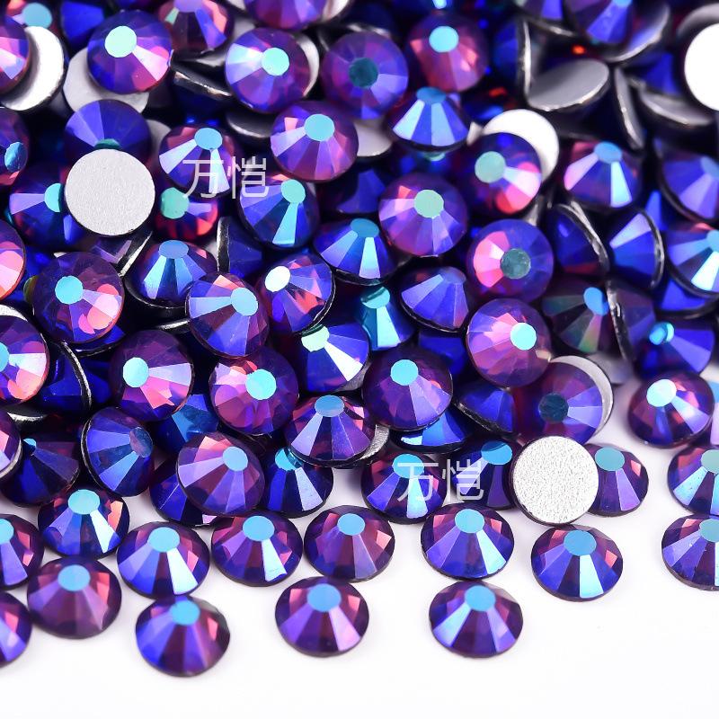 Ss3-Ss16 Mixed Size Flat Bottom Drill, Mobile Phone Case Diy Sticker Diamond Crystal Glass, Creative Nail Art Jewelry Accessories
