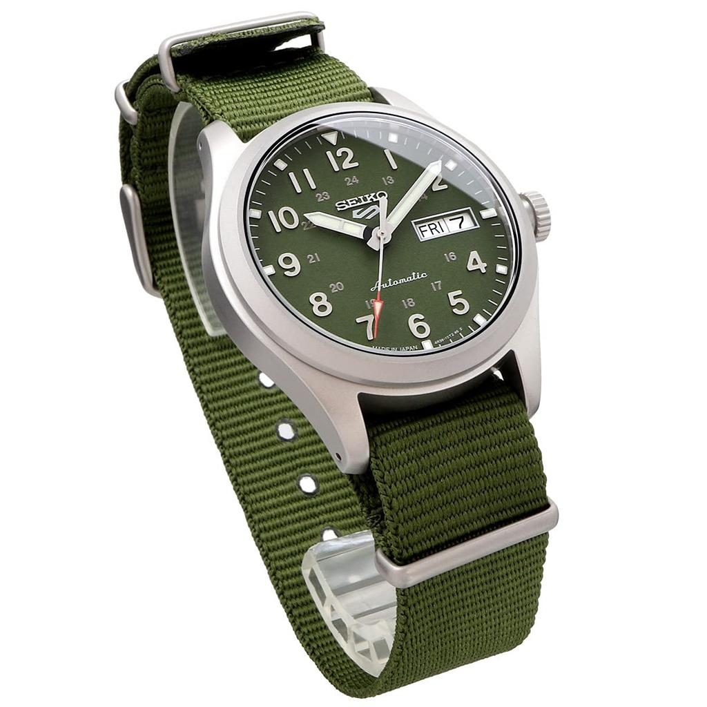 Seiko 5 Sports Automatic Mechanical Limited Made in Green Watch, Edition, Men's, Japan, SRPG33