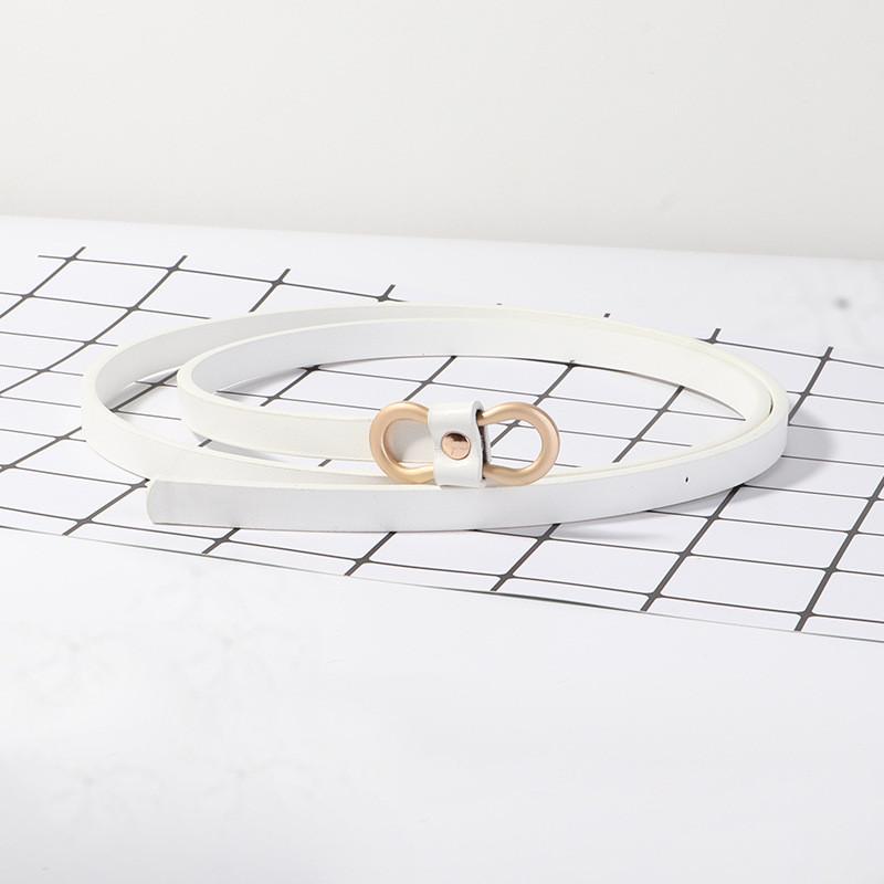 Trendy Ladies Slim Pu Leather Waist Belt Ideal For Chic Shirt And Skirt Combinations