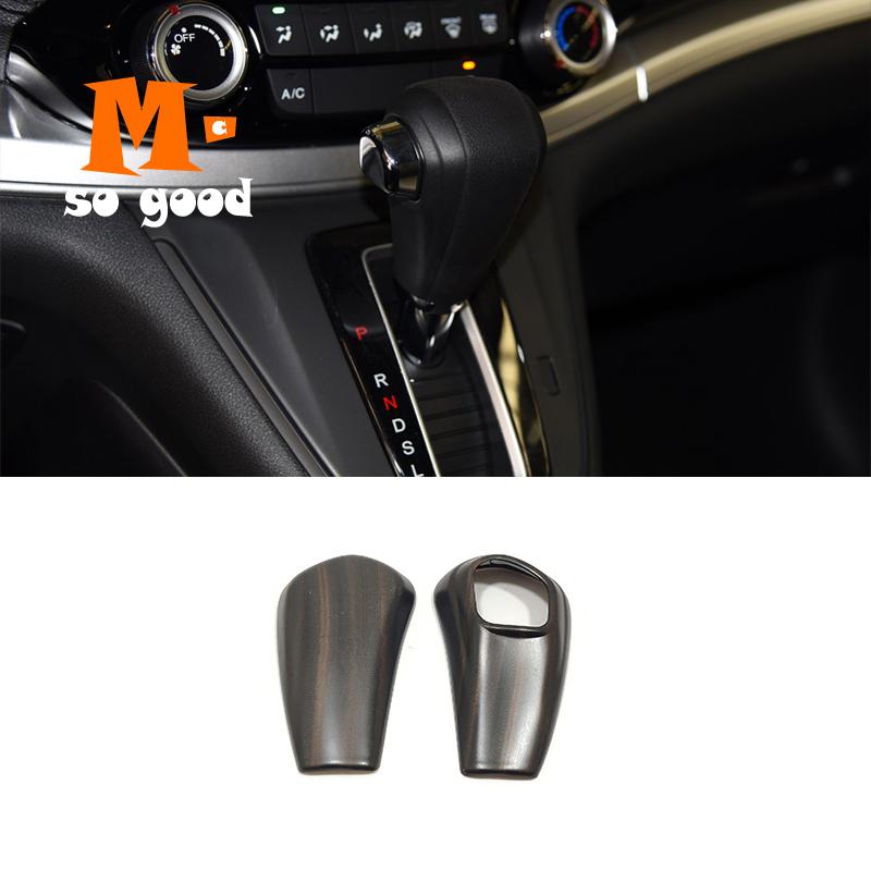 Für Honda CRV CR-V Pfirsich Holz Auto Klimaanlage AC Schalter Taste Aufkleber Abdeckung Trim 2012 13 14 15 2016 Styling