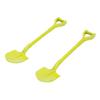 2PCS RC Simulation Metal Shovel Alloy RC Car Shovel Tool for 1 10 RC Crawler Decoration Accessories Black