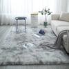 Stor størrelse Supermyk Tie-Dye Kunstteppe Gulv Soveromsmatte Gradient Farge Fluffy Area Teppe Stue Teppe Gangmatte Hjemdekorasjon