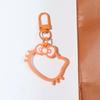 Creative Cartoon Kitty Bow Keychain Pendant, Cute Bag Decoration, Small Gift Accessories for Women