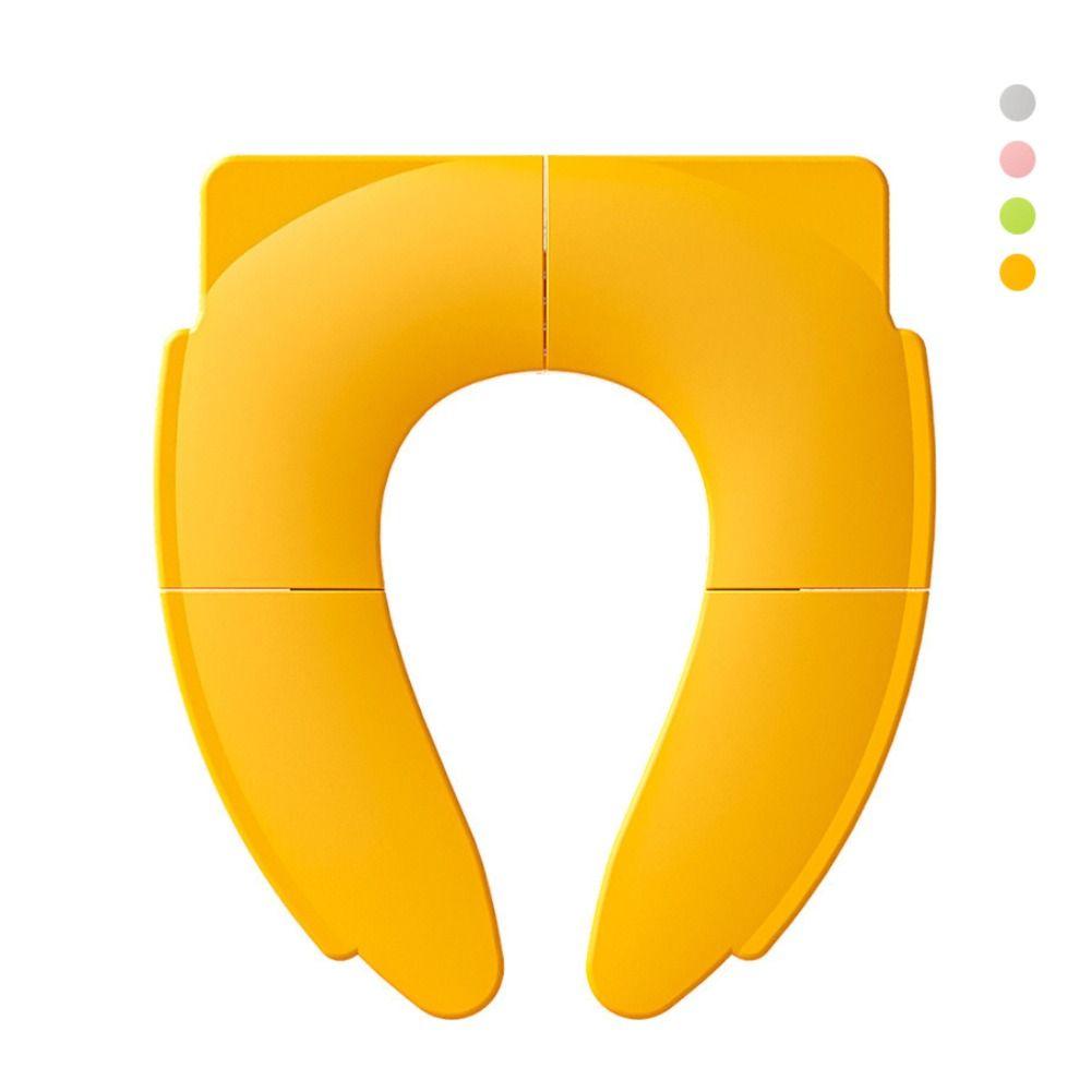 Einfarbiges Baby-Reise-Toilettensitz-Kissen faltbar für Kinder Urinalkissen für 0-7 Jahre