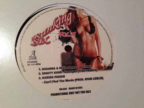 

12inch Record VARIOUS - Ranking Six Vol. 25 RK025 Not On Label 2008 US Blues Used