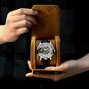 Portable Watch Box Travel Watches for Case Storage Organizer Leather for Wristwa