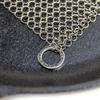 Stainless Steel Kitchenware Cleaner Cast Iron Cleaner Chainmail Scrubber Silvery