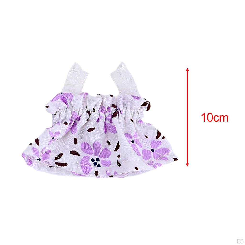 6 Inch Doll Clothes,Doll Clothes Accessories,Doll Suspender Skirt,Clothing Dress for Cloth