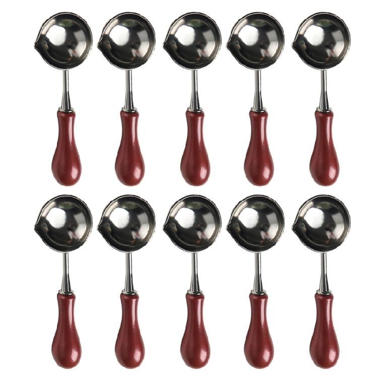 10 Pièces/Ensemble Cuillère à Fondre pour Cachet de Cire Cuillère à Cachet de Cire Cuillère à Fondre pour Cachet de Cire Enveloppe