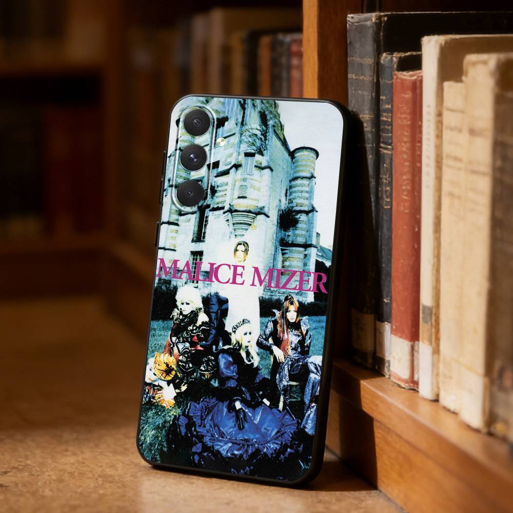 M-Malice Mizer Rock Band Phone Case For Samsung S26,S25,S24,S23,S22,S21,Ultra,Plus,FE Black Soft Cover