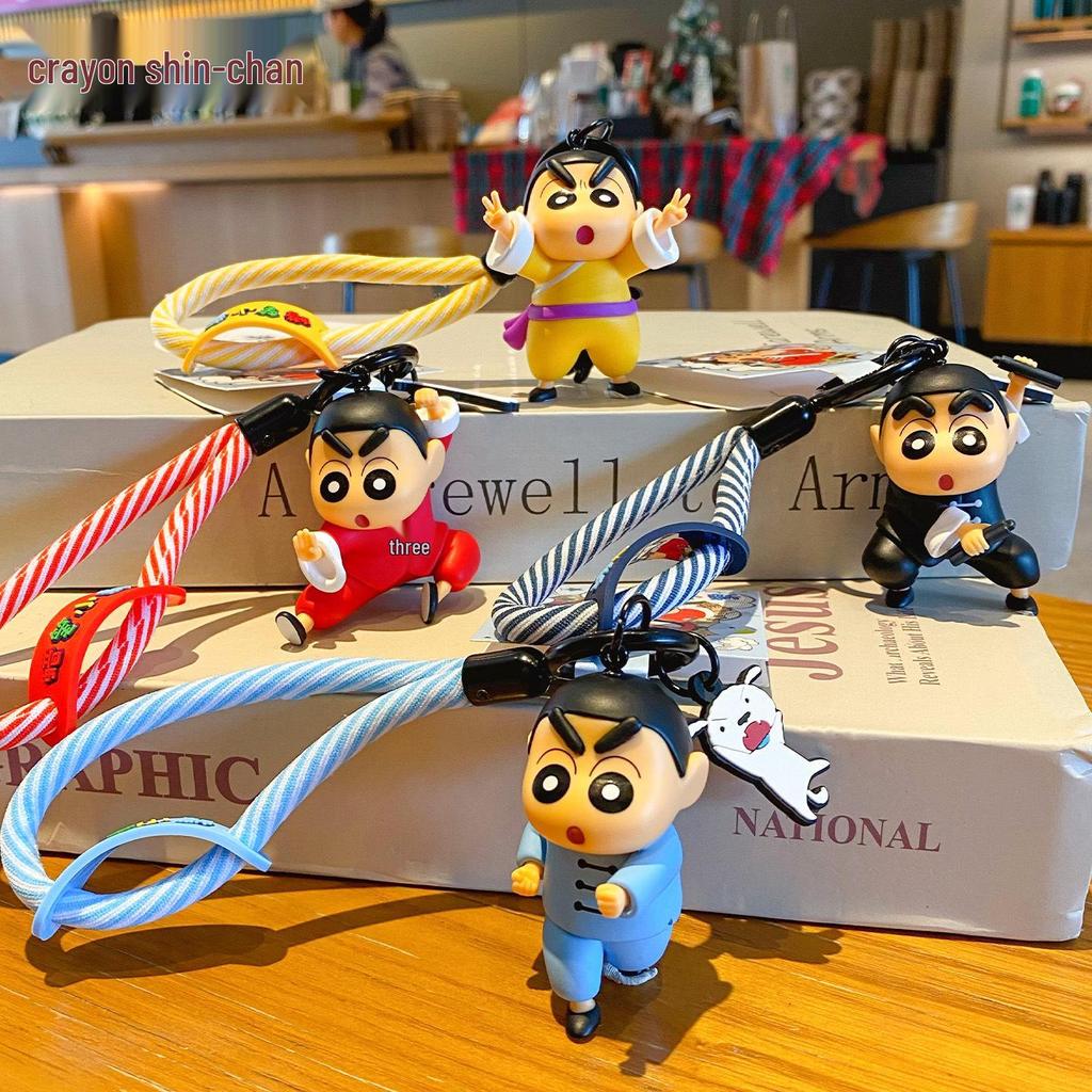 Crayon Shin-chan Kung Fu Keychain | Cute Backpack Pendant for Couples