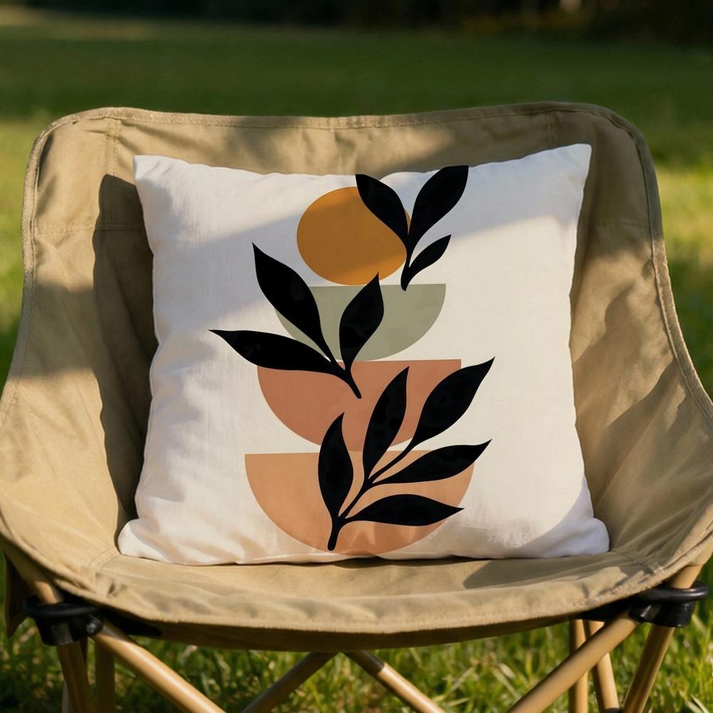 Trend Rustic Geometric Cushion Cover Soft Reversible  Durable Pillow Cover  MultiScene Use for Home  Car Daily Comfort