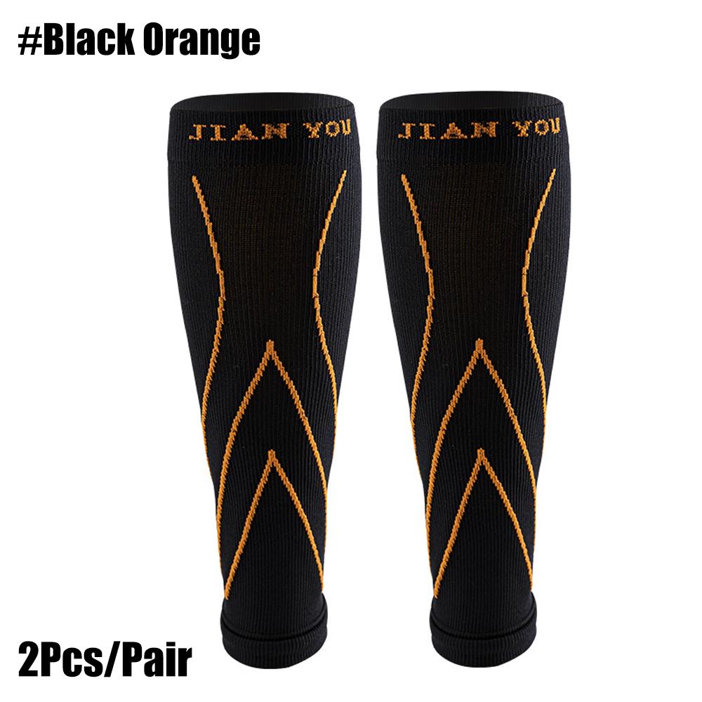 1Pair Calf Compression Sleeves For Men Women Footless Compression Socks Shin Splints Pain Relief Varicose Veins Running