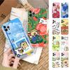 Maltese Cute Line Puppy Dog For IPhone 17 16 15 14 13 12 11 Pro Max Plus Transparent Soft TPU Phone Cover
