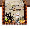 Anti-Slip Table Runner Ghost Pumpkin Bat Placemat Horror Tablecloth  Dining Table