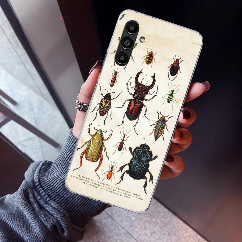 Bugs Bees Scientific Decomposition Phone Case For Samsung Galaxy A17 A16 A15 A14 A13 A57 A56 A55 A54 A53 A37 A36 A35 A34 A33 A26