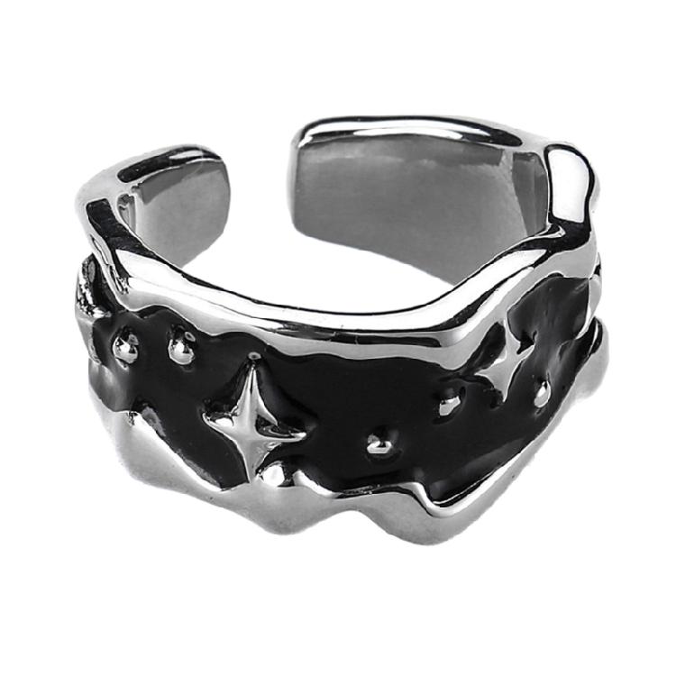 

Irregular Star Finger Ring Simple Stackable Rings Punk Jewelry for Women Girls