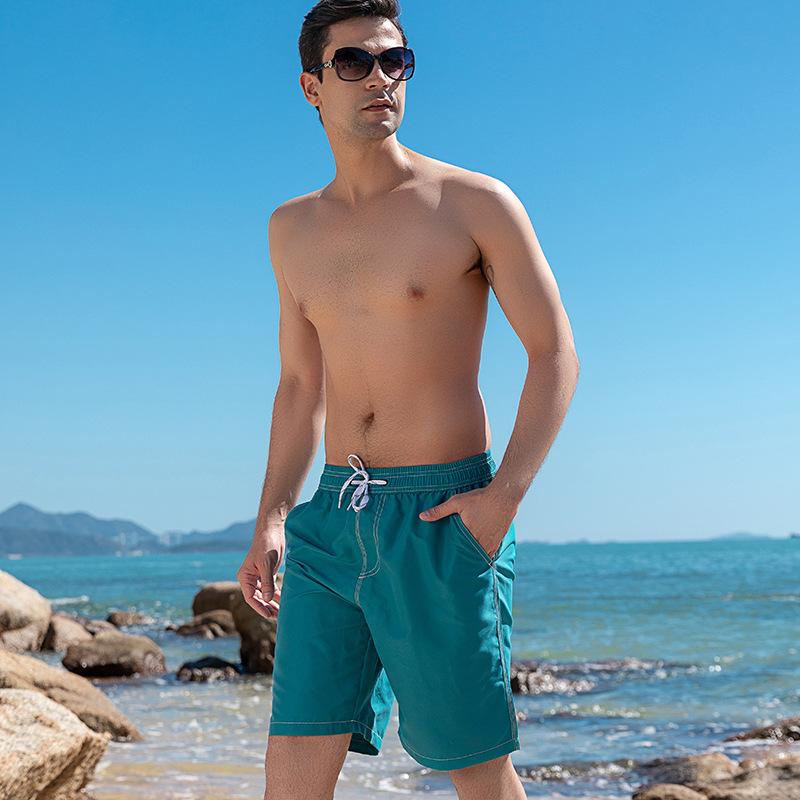 Groene Vijfpuntige Korte Broek Los Grote Maat Grote Broek Casual Vakantie Sneldrogende Strandbroek Heren Surfen Zwemmen Sneldrogende Broek