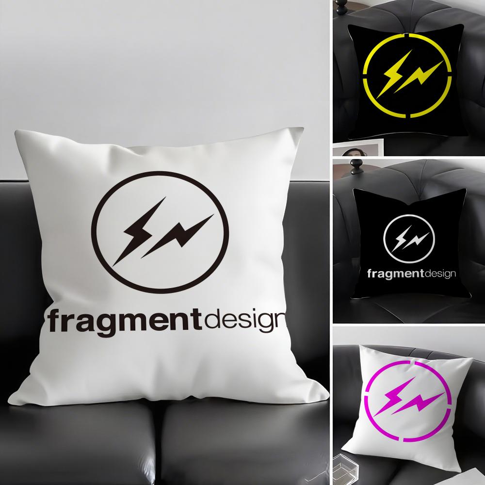 Lightning F-Fragment Designs Cushion Cover Pillowcase Ultra Soft Skin Friendly Fabric Cloud Like Comfort & Concealed Zipper
