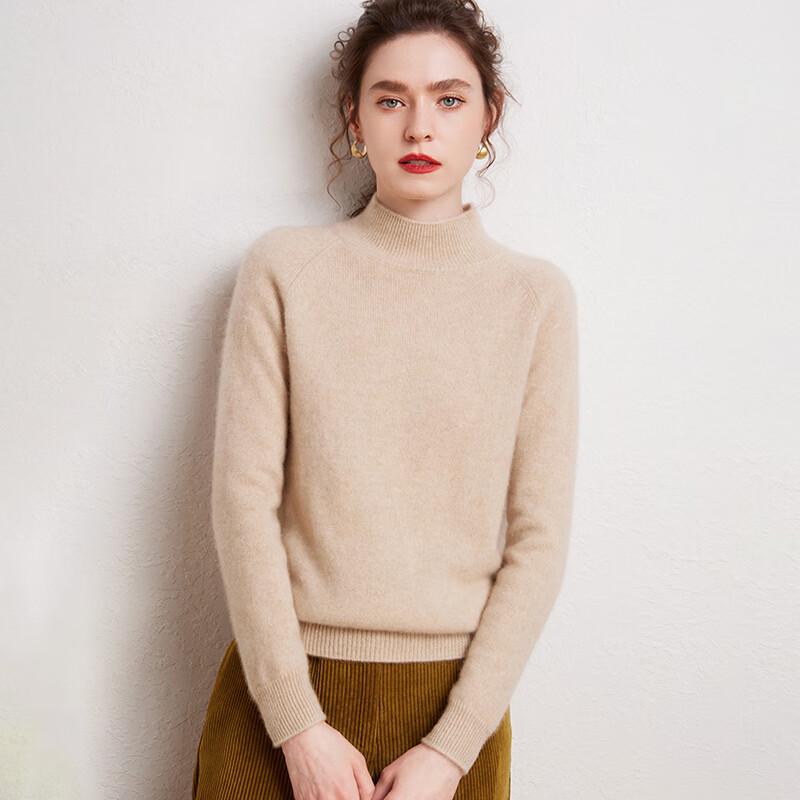 Fanzhen Women's 100% Cashmere Thick Sweater