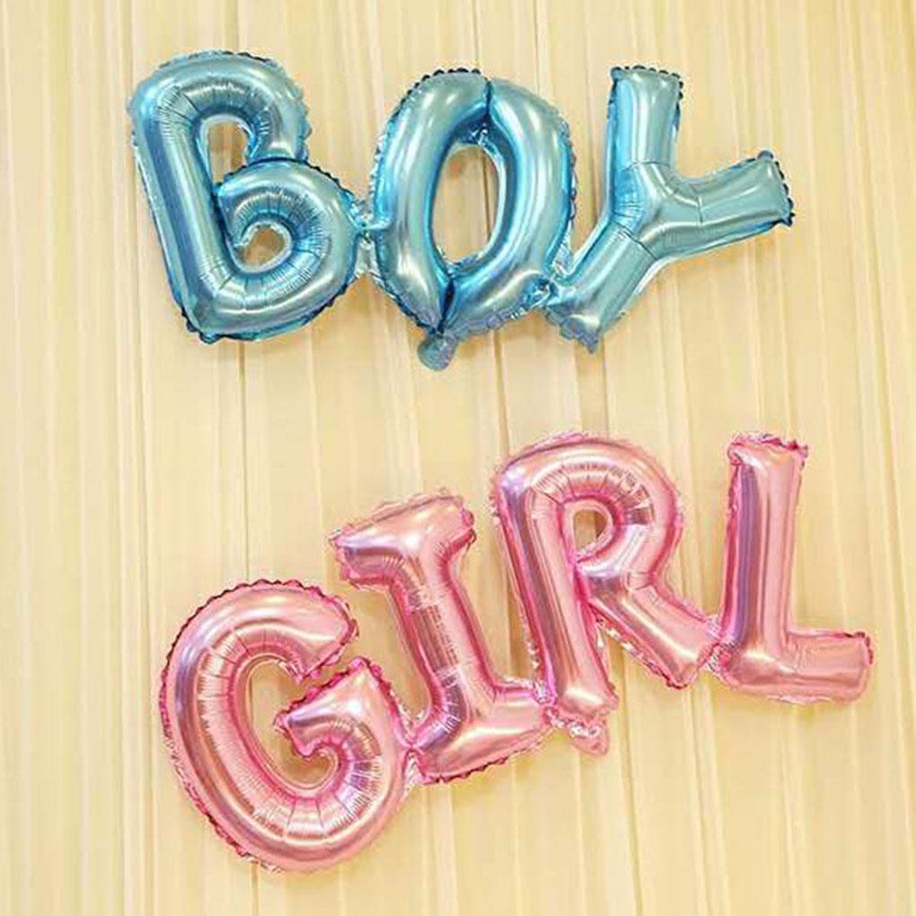 Words Balloon Party Alphabet Deoration Balloon Boy Girl Letter Number Script Balloon