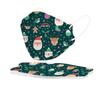 10PCS Kids Disposable Face Mask Christmas 3D Designs 4-Ply Facial
