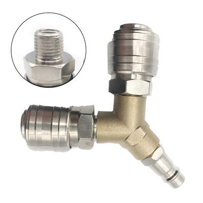 3-Wege Luftverteiler Luftschlauchverbinder Druckluftverteiler