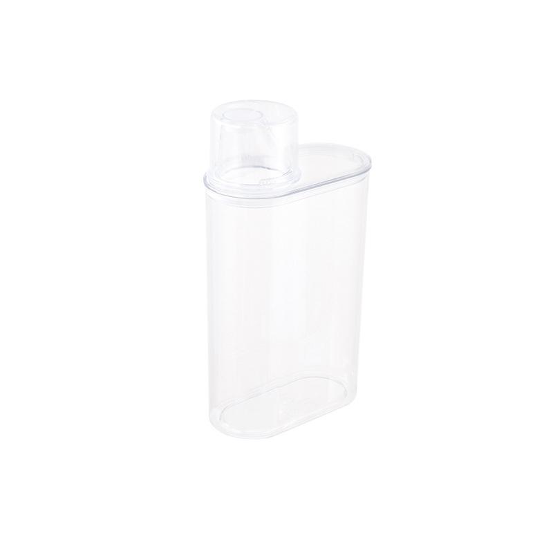 Airtight Laundry Detergent Powder Storage Box Container With Lids Grain Storage Jar Bleach Storage Container With Labels Airtig