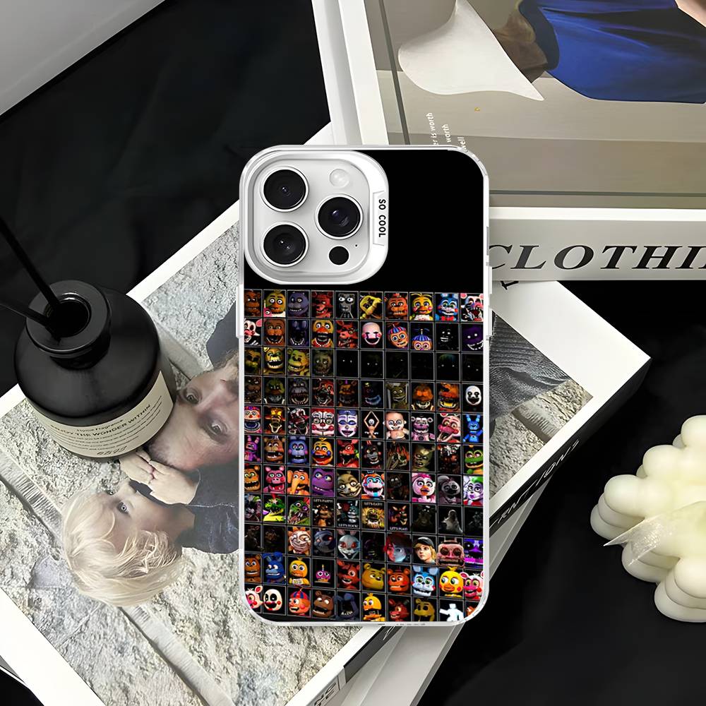 Game F-Five N-Nights At F-FreddyS For IPhone 17 16 15 14 13 12 11 Pro Max Plus Matte Color Back Phone Cover