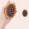 Spazzola per Massaggio Testa Corpo Spazzola Corpo Anticellulite Legno Olio Essenziale Spa Massaggio Pettine per Capelli Spazzola Massaggio Cuoio Capelluto Massaggiatore Corpo
