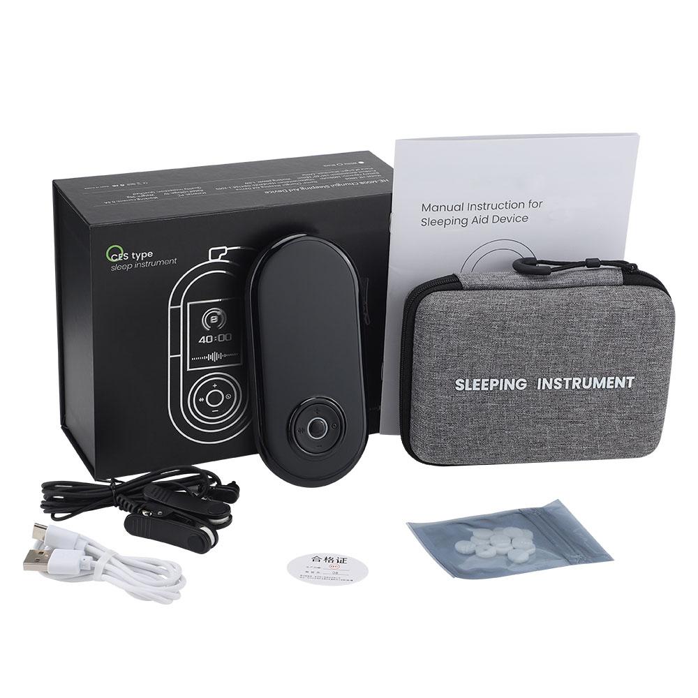 CES Sleep Aid Device with Microcurrent Stimulation | Portable Relaxation Tool for Calmness & Restful Sleep | Head Comfort Accessory