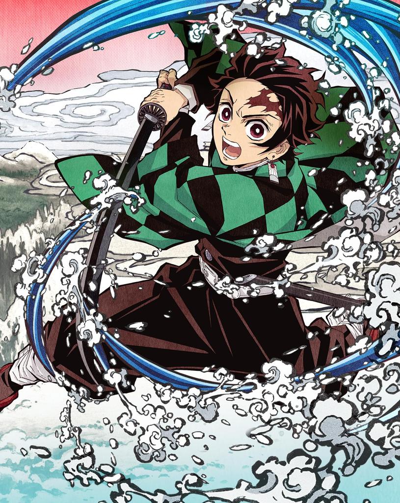 benefits Demon Kimetsu no Yaiba 1 Scratch card Demon Kimetsu no Yaiba anime 5th anniversary production [Manufacturer included] Slayer (Manufacturer