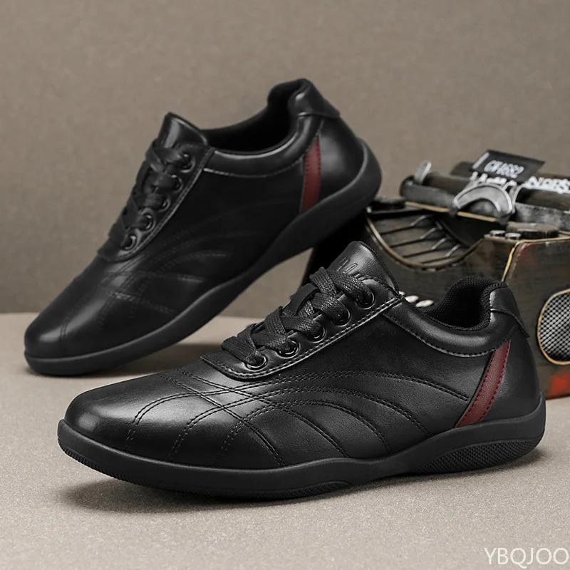 Fashion British Style Plus Size Men's Shoes Casual New Versatile Board Shoes Sports Flat Bottom Vulcanized Single Shoes Zapatos Hombre