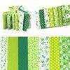 7PC Patchwork Sewing Favors Fabric Strips Roll DIY Crafts Quilting Strip Assorted Patterns Flower Precut Handcrafts 6.5x110cm