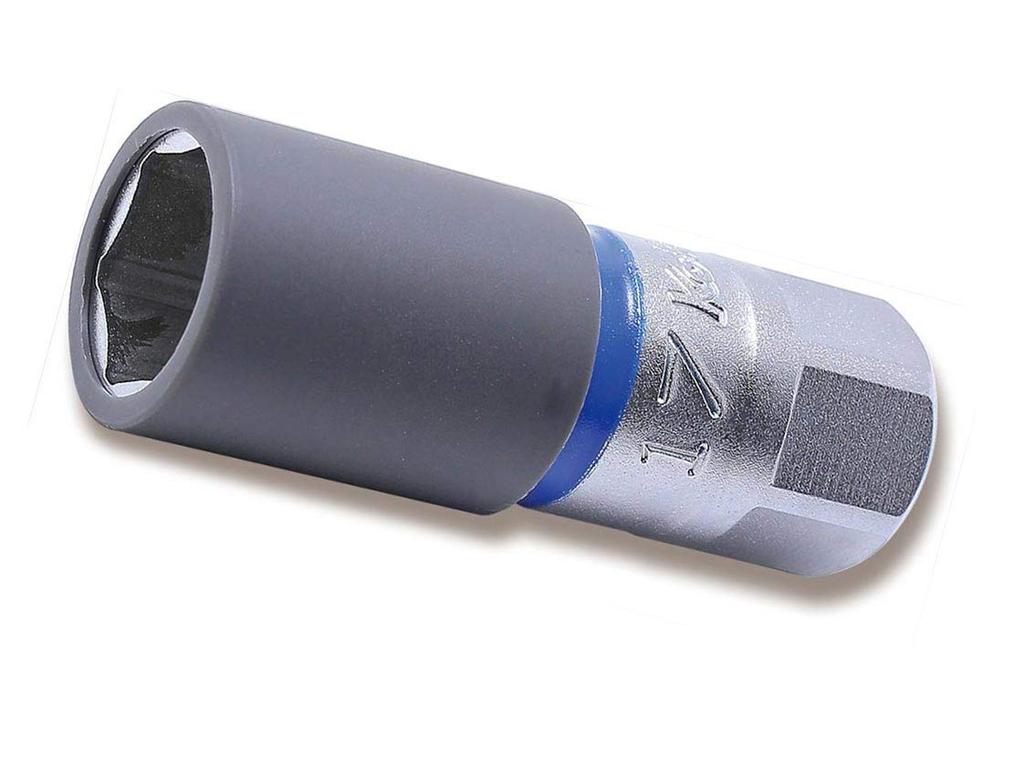 Koken SQ Wheel Nut Socket with Protector "4300PMZ.65-17 Z-EAL 1/2" (12.7mm) 17mm"