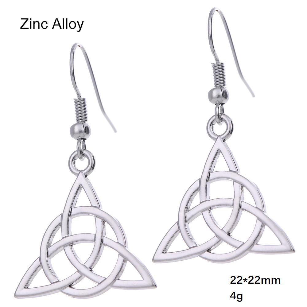 Teamer Witch Knot Pendant Necklace For Women Viking Irish Celticss Knot Magic Wicca Necklaces Jewelry Valentine Gifts Wholesale