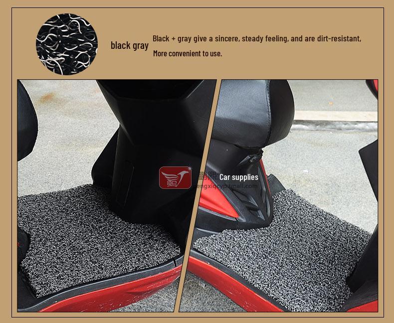 Waterproof Non-slip Foot Pedal Pad for SYM GR125 Electric Motorcycle