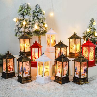 Weihnachts Laternenlicht Ornament Frohe Weihnachten Dekorationen für Zuhause 2025 Navidad Weihnachtsbaumdeko Weihnachtsgeschenk Neujahr 2025