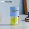 WANXIANG Single-Layer Borosilicate Glass Travel Cup