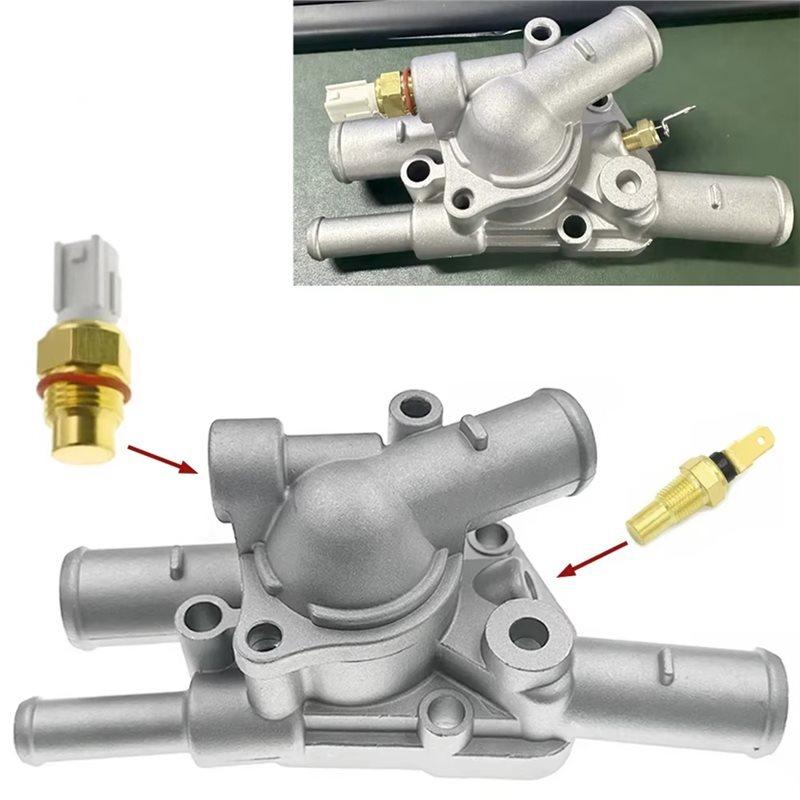 Water Inlet Kit Coolant Thermostat Housing 16333-10011 1633311190 1633310011 For Toyota Corolla Sprinter Tercel