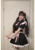 New Chinese Lolita Maid Qipao Dress Set